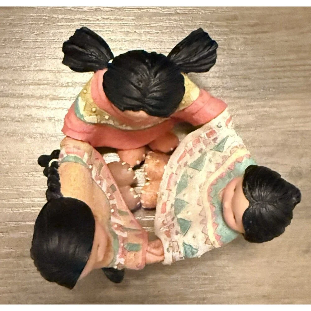 Vintage 1994 Enesco Friends of the Feather Feathered Friends Circle Figurine